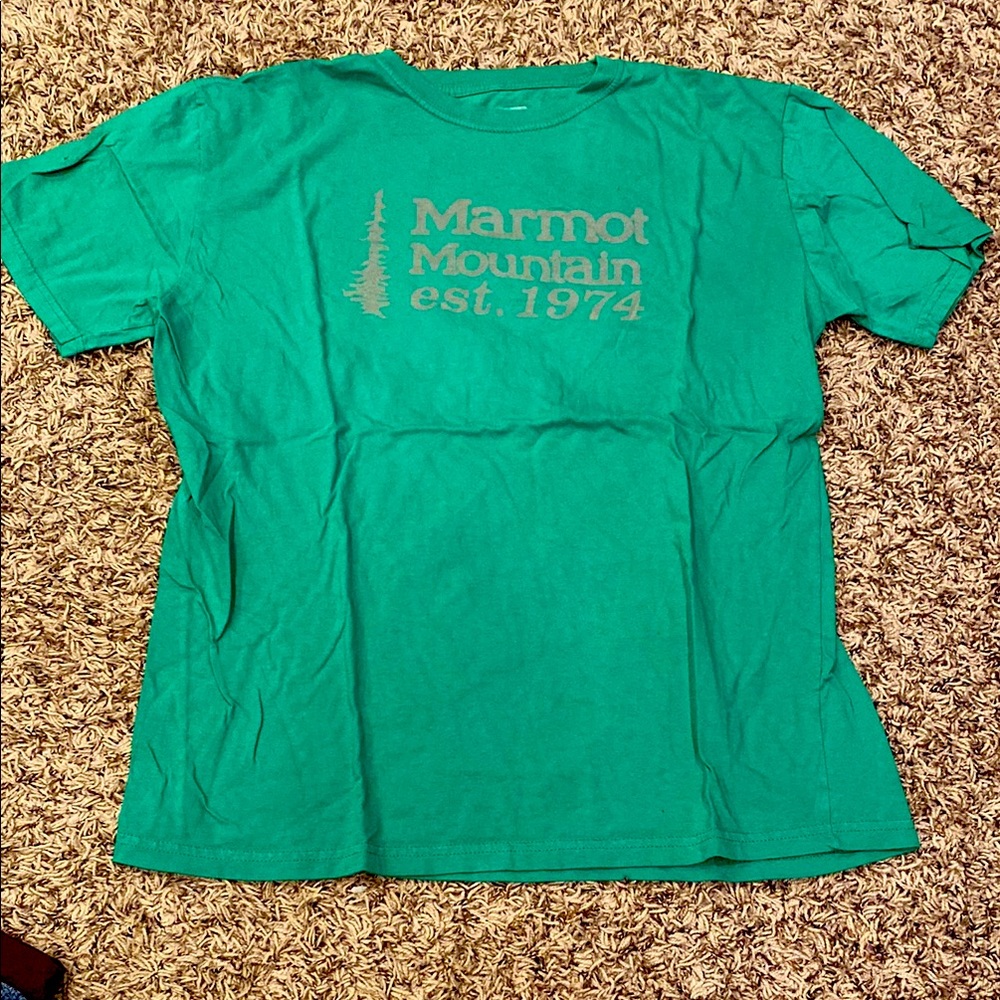 Marmot Kids Green T-Shirt